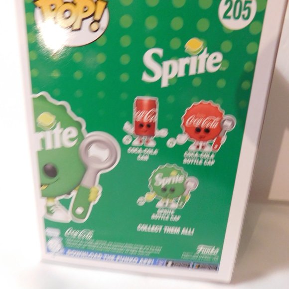 Funko Pop! Ad Icons Sprite Bottle Cap 205 Coca Cola Store Exclusive - Picture 3 of 6